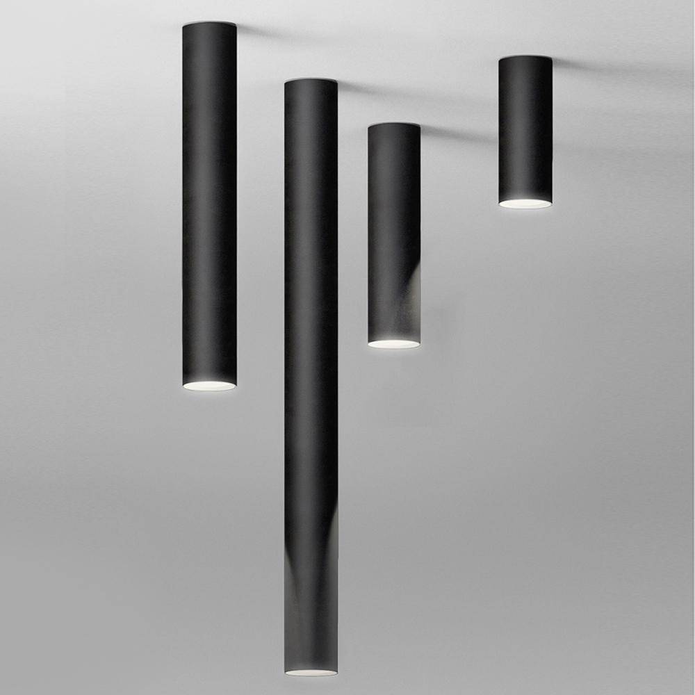 Moderne led tube plafondspot opbouw cilinder – minimalistische zwarte en witte 5w plafondlamp voor keuken, woonkamer en badkamer met warm wit, neutraal wit en koud wit licht | Sansoti