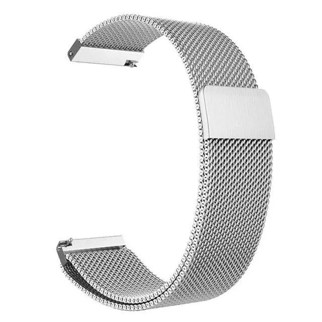Roestvrijstalen Horlogeband 20mm 22mm Smartwatch Verstelbaar Stijlvol Polsband Metaal Universeel Accessoire | Sansoti
