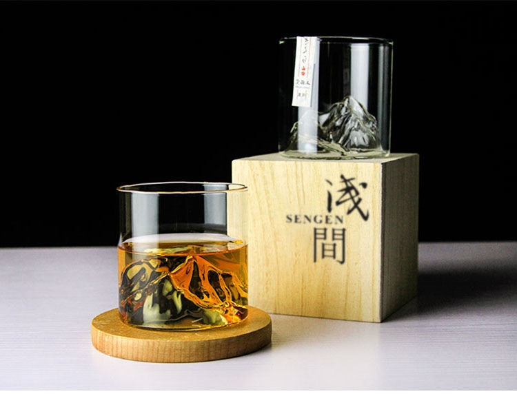 Verre à whisky en cristal au design japonais – Luxe & intemporel | Restfield