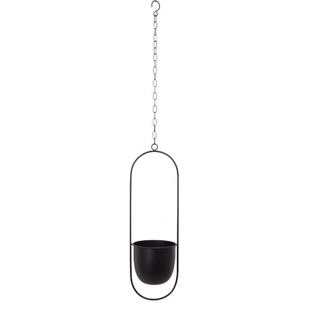Wandplantenhouder met Minimalistisch IJzeren Frame voor Hangplanten | Sansoti