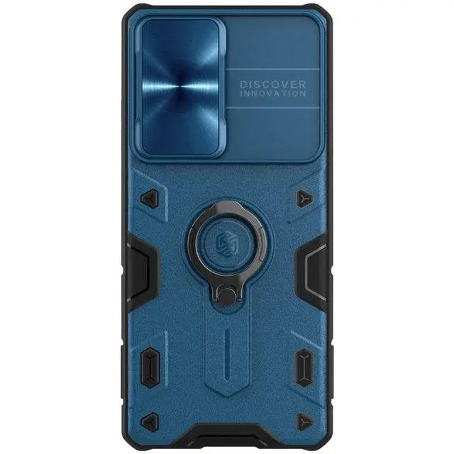 Aluminium Phone Case Ring Stand Camera Protection Samsung Galaxy S21 Ultra Plus Black Green Blue | Sansoti