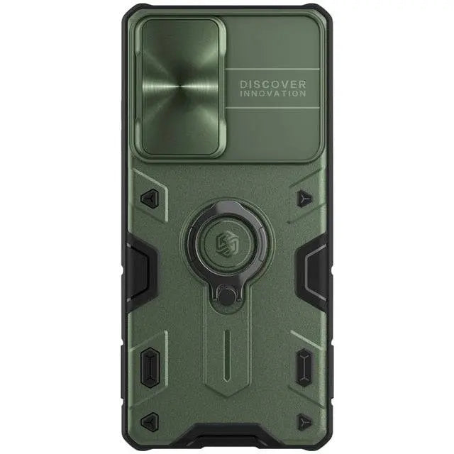 Aluminium Phone Case Ring Stand Camera Protection Samsung Galaxy S21 Ultra Plus Black Green Blue | Sansoti