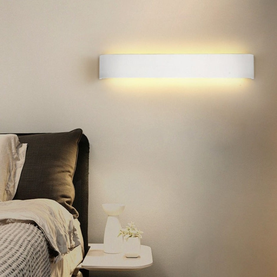 LED Wandlamp Up & Down Verlichting Aluminium Acryl Sfeerlamp voor Woonkamer Slaapkamer Gang Modern Interieur | Sansoti