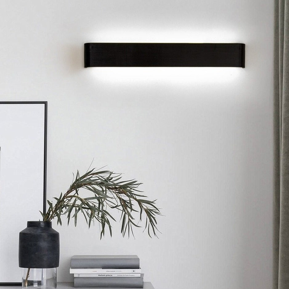 LED Wandlamp Up & Down Verlichting Aluminium Acryl Sfeerlamp voor Woonkamer Slaapkamer Gang Modern Interieur | Sansoti