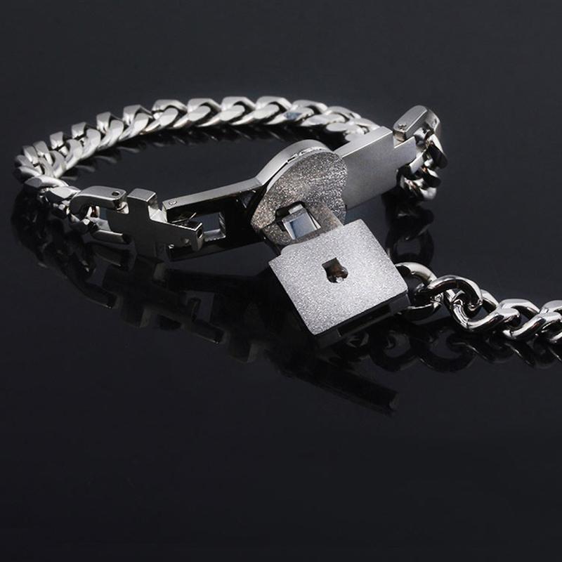 Luxe Partnersieraden Set met Hart Slot en Sleutel – Matching Armbanden voor Koppels | Sansoti