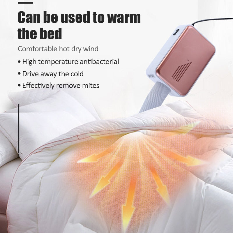 Electric Clothes Dryer 800W PTC Heating Fan Fast-Drying Cabinet Portable Compact Drying Cabinet | Sansoti