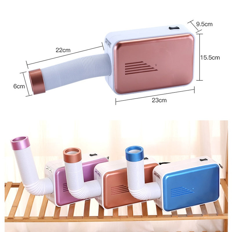 Electric Clothes Dryer 800W PTC Heating Fan Fast-Drying Cabinet Portable Compact Drying Cabinet | Sansoti