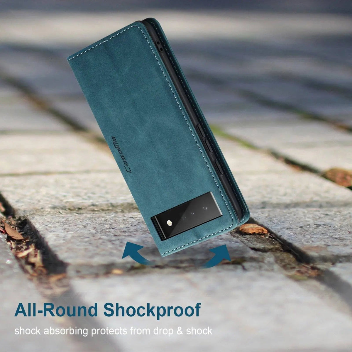 Étui portefeuille en cuir pour smartphone avec emplacements pour cartes, coque de protection pour téléphone, rangement pratique | Sansoti