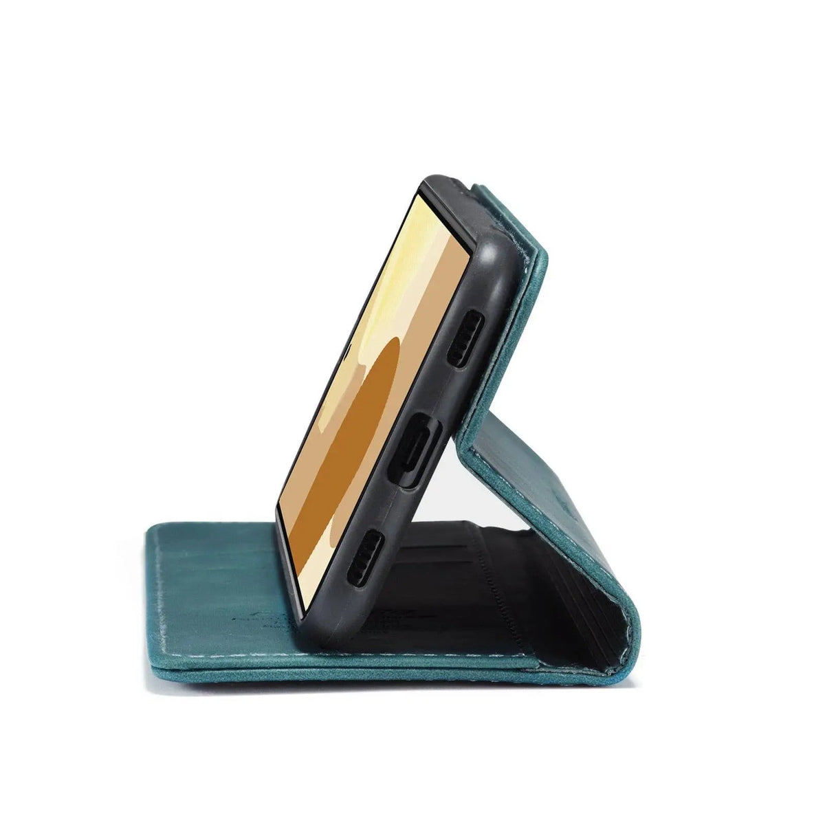 Étui portefeuille en cuir pour smartphone avec emplacements pour cartes, coque de protection pour téléphone, rangement pratique | Sansoti