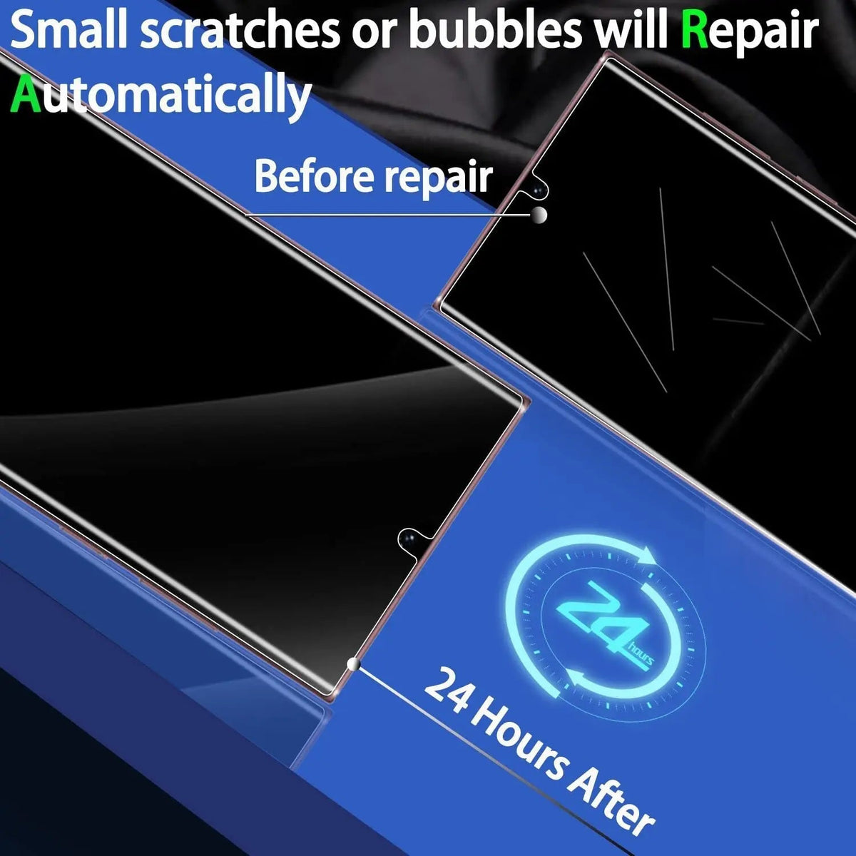 Prywatna folia ochronna ze szkła hartowanego do Samsung Galaxy S22 Ultra Plus z ochroną przed podglądaniem z boku do smartfona | Sansoti