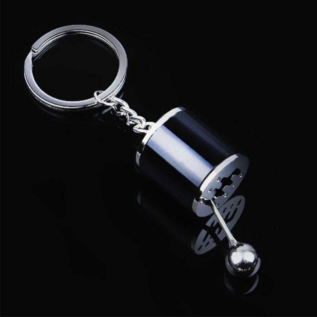 Handmatige Versnellingspook Sleutelhanger – Realistische 6-Versnellingen Design voor Autoliefhebbers | Sansoti