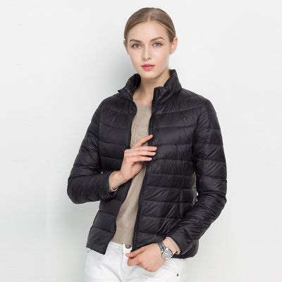 Padded Women's Jacket Fall Winter Lightweight Warm Stylish Quilted Design with Zipper Comfortable Lined S to 3XL | Sansoti