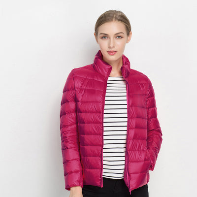 Padded Women's Jacket Fall Winter Lightweight Warm Stylish Quilted Design with Zipper Comfortable Lined S to 3XL | Sansoti
