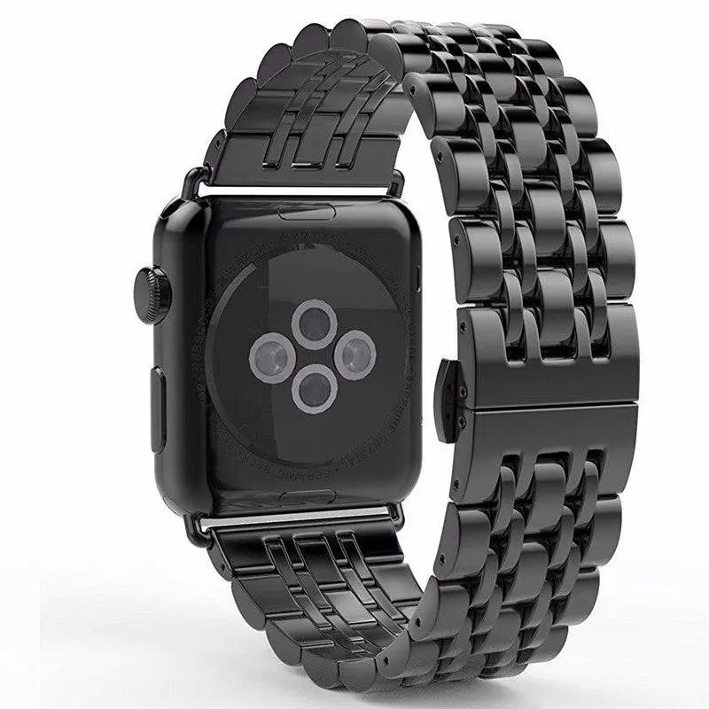 Schakelarmband Smartwatch 38-49mm Siliconen Polsband Sporthorloge Zwart Zilver Goud Verstelbaar Universeel | Sansoti