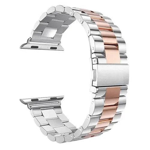 Stainless Steel Link Band Smartwatch 42mm 46mm 49mm Wristband Adjustable Metal Watch Accessory Universal | Sansoti