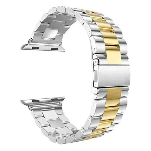 Stainless Steel Link Band Smartwatch 42mm 46mm 49mm Wristband Adjustable Metal Watch Accessory Universal | Sansoti