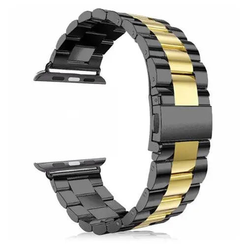 Stainless Steel Link Band Smartwatch 42mm 46mm 49mm Wristband Adjustable Metal Watch Accessory Universal | Sansoti