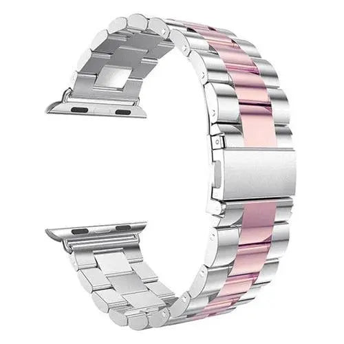 Stainless Steel Link Band Smartwatch 42mm 46mm 49mm Wristband Adjustable Metal Watch Accessory Universal | Sansoti