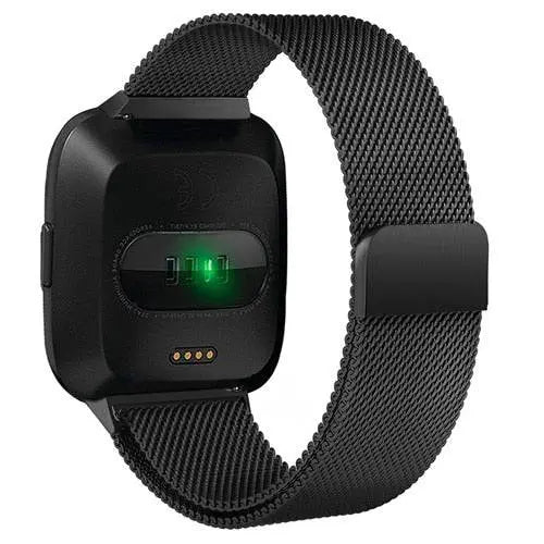 Bracelet de montre réglable en acier inoxydable, maille milanaise avec fermeture magnétique, pour smartwatch, accessoire de bracelet | Sansoti