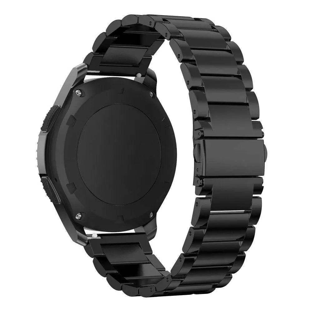 Stainless Steel Smartwatch Band 18mm 20mm 22mm 23mm Adjustable Metal Watch Strap Premium Universal | Sansoti