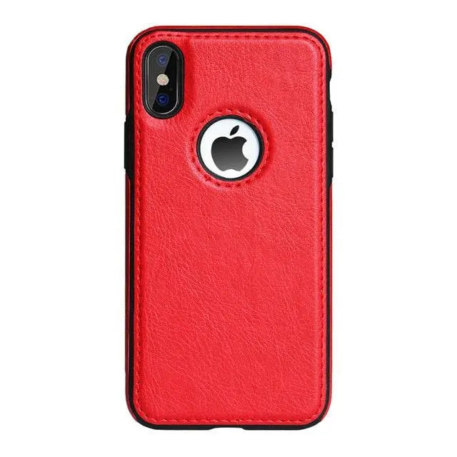 Leather iPhone Case Vintage Style with Secure Grip Camera Protection and Durable Finish for Everyday Use | Sansoti