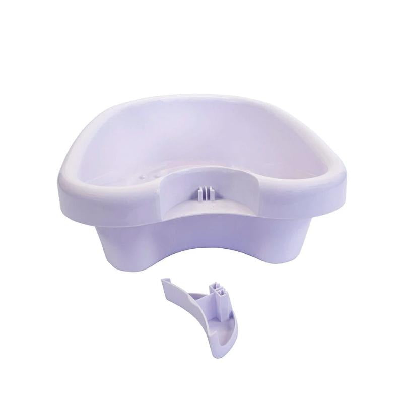 Voetenbad Ergonomisch ABS 12 Liter Wit Draagbaar Wellness Thuisspa Salon Pedicure Voetmassage Ontspanning | Sansoti