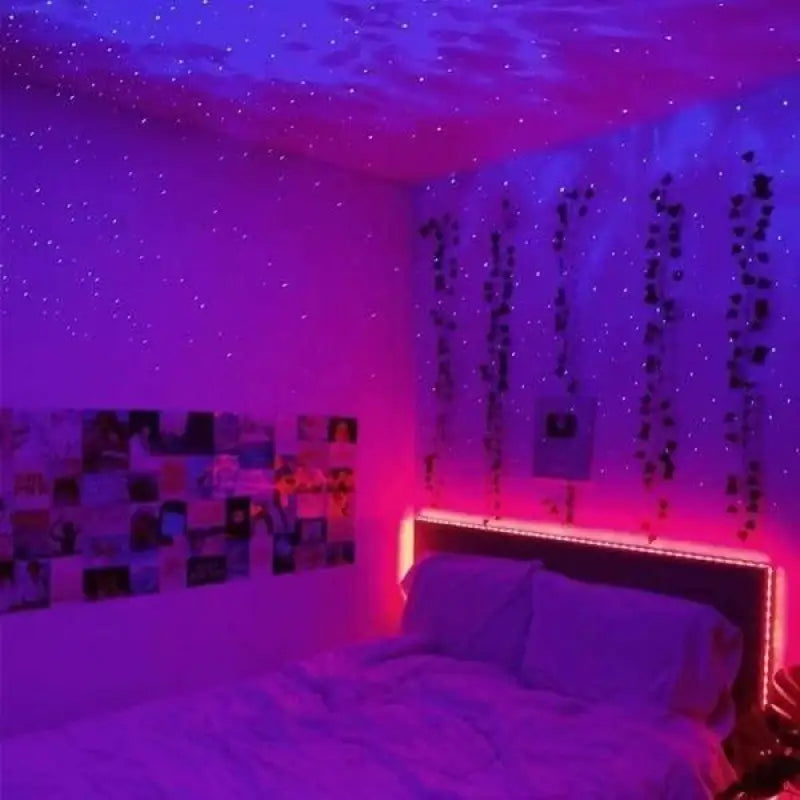 Projecteur ciel étoilé LED télécommande multicolore acrylique chambre éclairage d'ambiance | Restfield