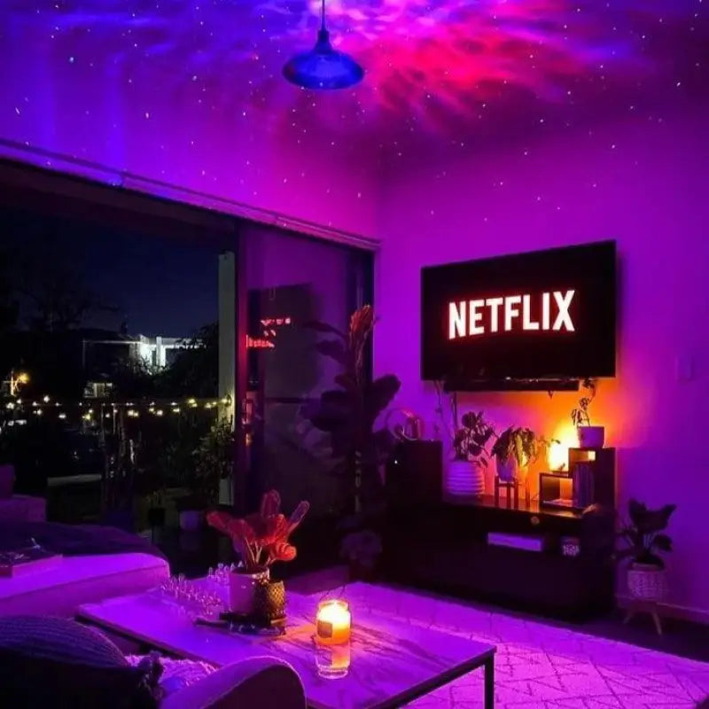 Projecteur ciel étoilé LED télécommande multicolore acrylique chambre éclairage d'ambiance | Restfield