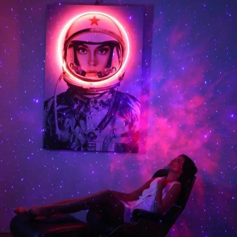 Projecteur ciel étoilé LED télécommande multicolore acrylique chambre éclairage d'ambiance | Restfield