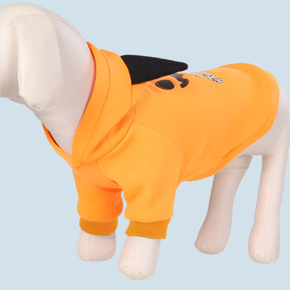 Huisdierenkostuum Pompoen Hoodie voor Hond en Kat Halloween Warm Zacht Katoen Kleding Outfit Verkleedkostuum | Sansoti