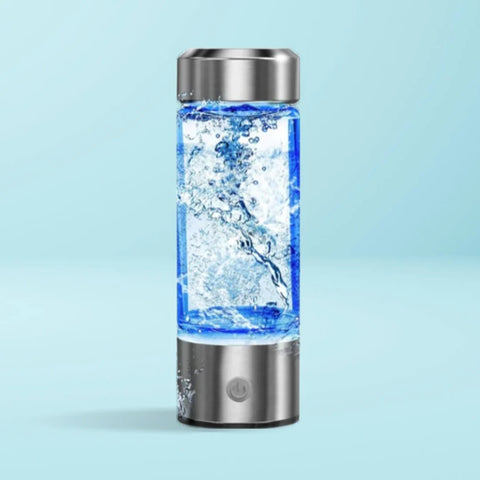 Waterstof Waterfles Draagbaar USB Oplaadbaar 420ml RVS | Sansoti
