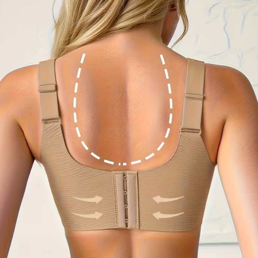 Ondersteunende Beha zonder Beugel Zwart Beige Bruin Grijs Roze Sport BH Comfort Dagelijks Wear Softcup | Sansoti