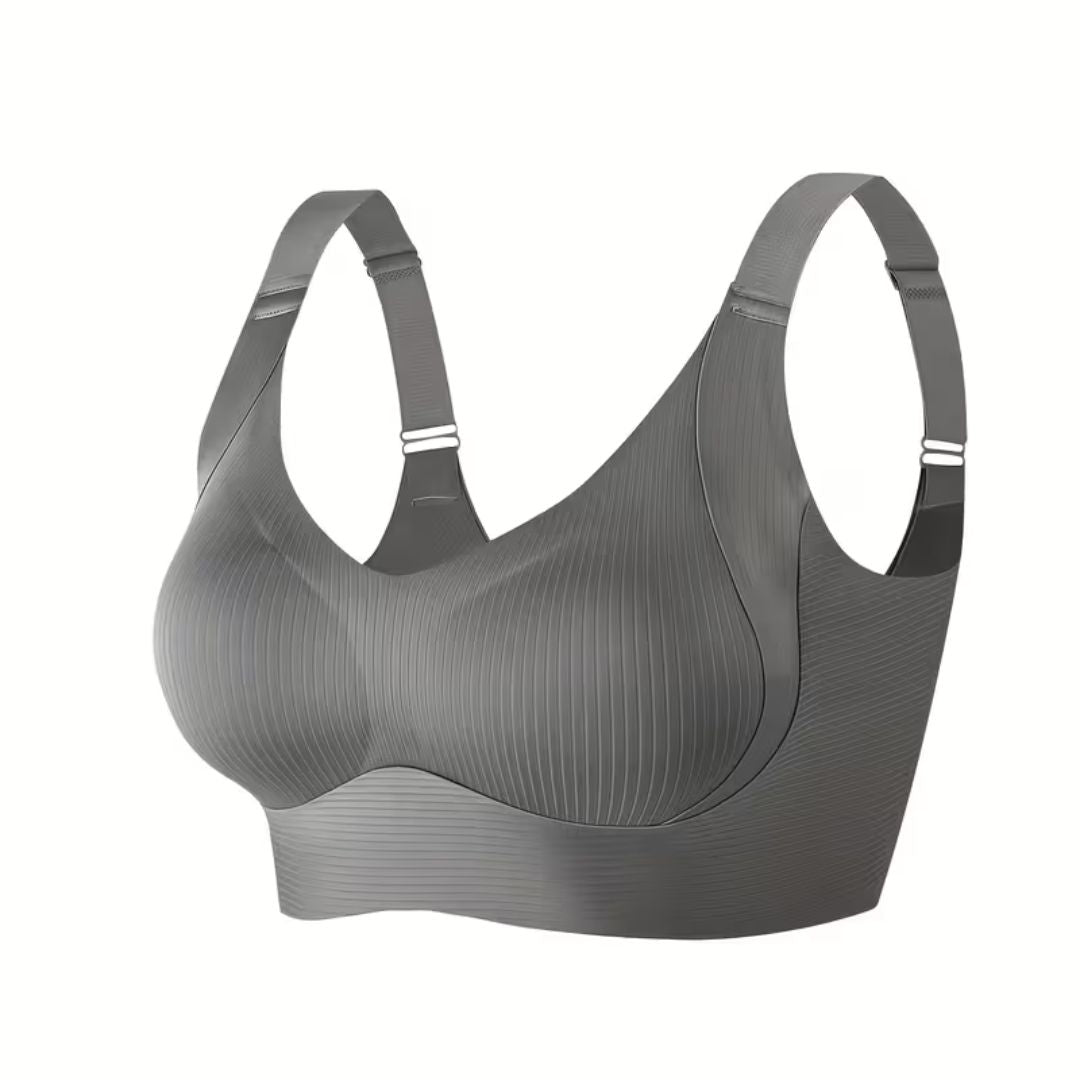 Ondersteunende Beha zonder Beugel Zwart Beige Bruin Grijs Roze Sport BH Comfort Dagelijks Wear Softcup | Sansoti