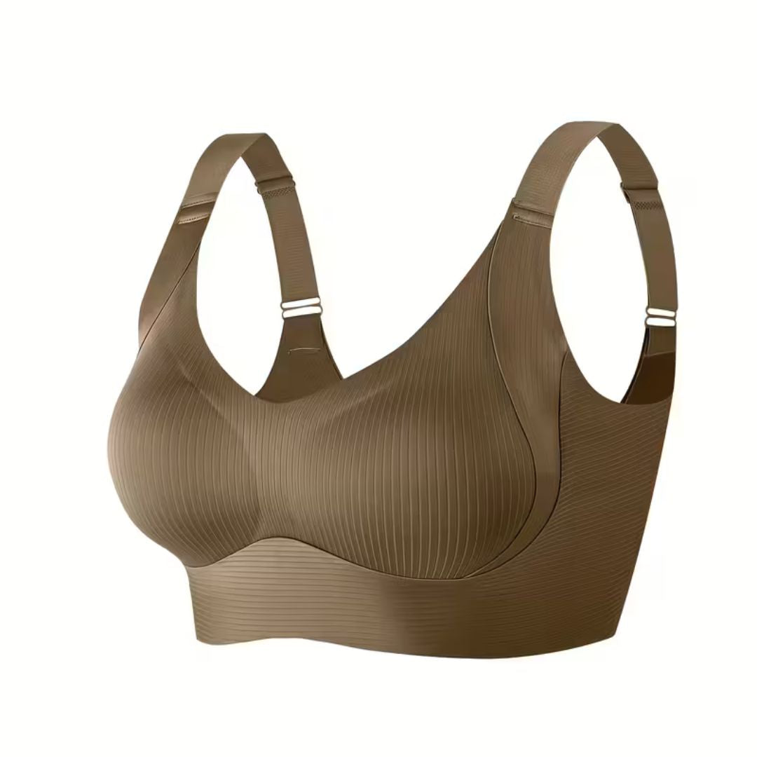 Ondersteunende Beha zonder Beugel Zwart Beige Bruin Grijs Roze Sport BH Comfort Dagelijks Wear Softcup | Sansoti