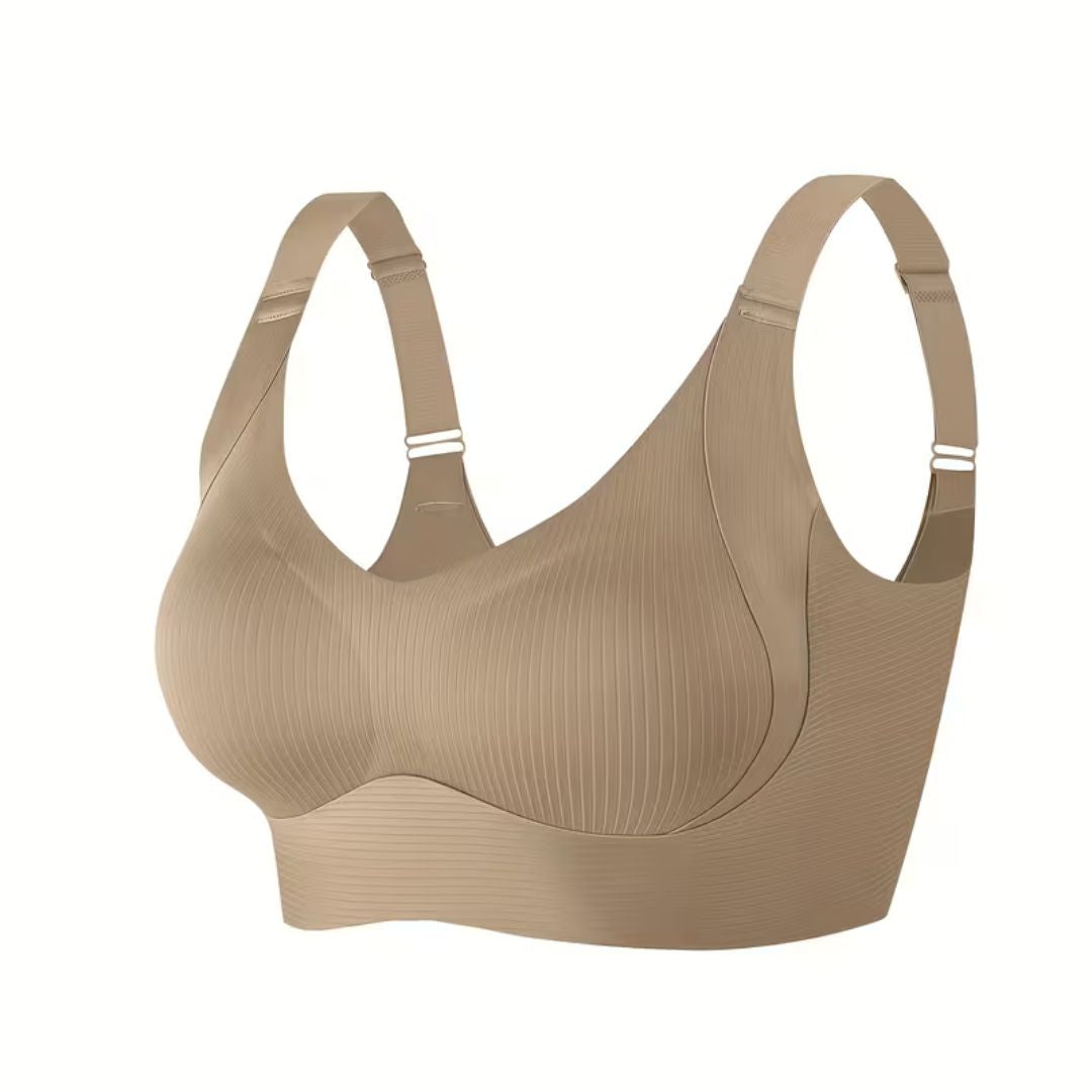 Ondersteunende Beha zonder Beugel Zwart Beige Bruin Grijs Roze Sport BH Comfort Dagelijks Wear Softcup | Sansoti