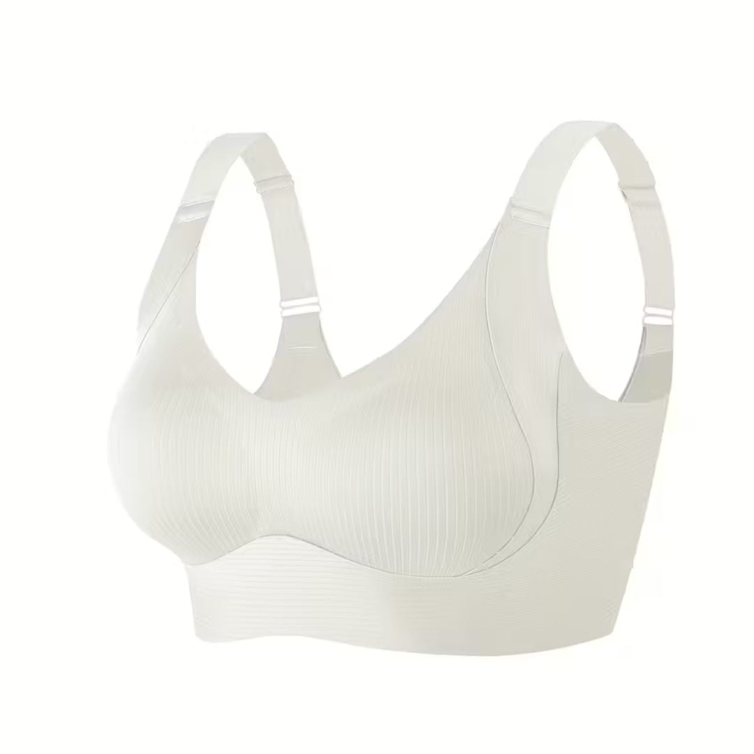 Ondersteunende Beha zonder Beugel Zwart Beige Bruin Grijs Roze Sport BH Comfort Dagelijks Wear Softcup | Sansoti