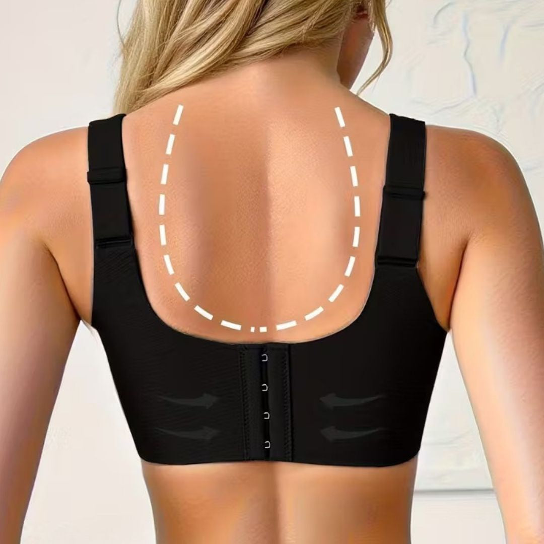 Ondersteunende Beha zonder Beugel Zwart Beige Bruin Grijs Roze Sport BH Comfort Dagelijks Wear Softcup | Sansoti