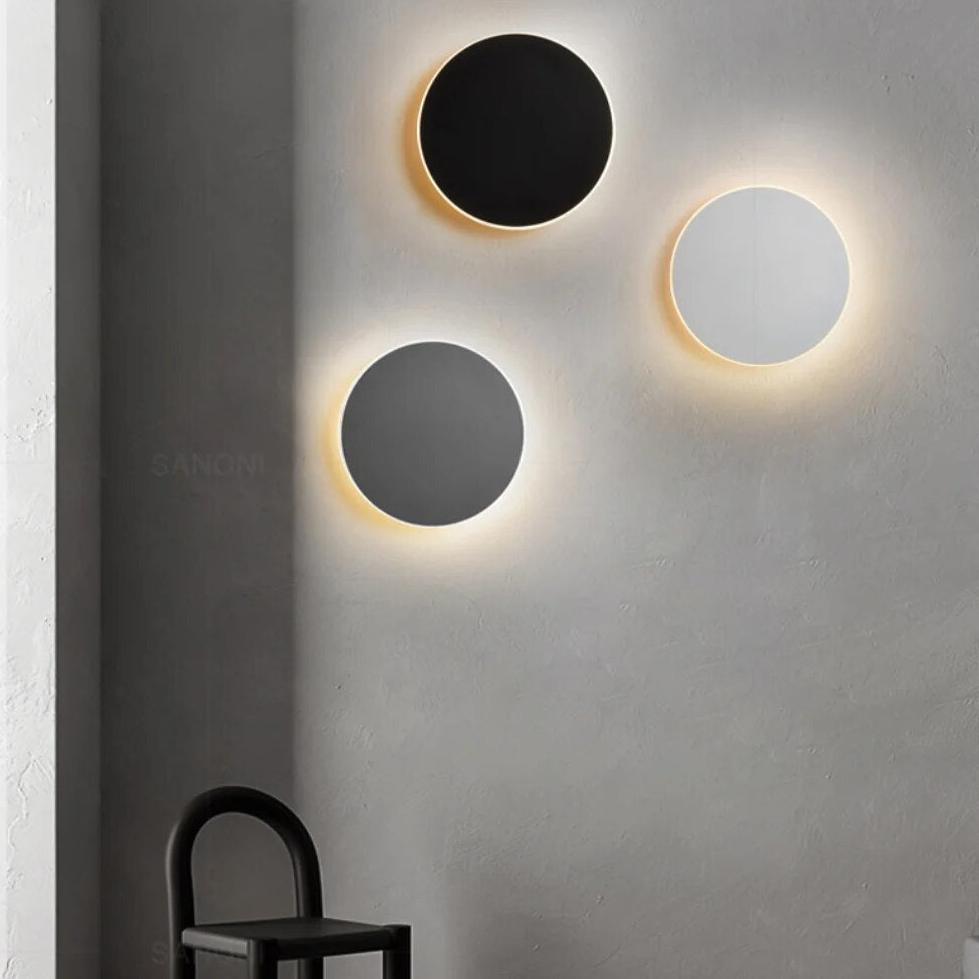Wandlamp Rond Aluminium LED Nordisch Minimalistisch 10W Ø13 Ø30 Hal Slaapkamer | Sansoti
