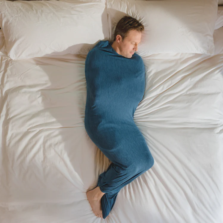 Draagbare Slaapcocon met Compressietherapie voor Diepe Ontspanning en Stressvermindering Volwassenen Grijs | Sansoti