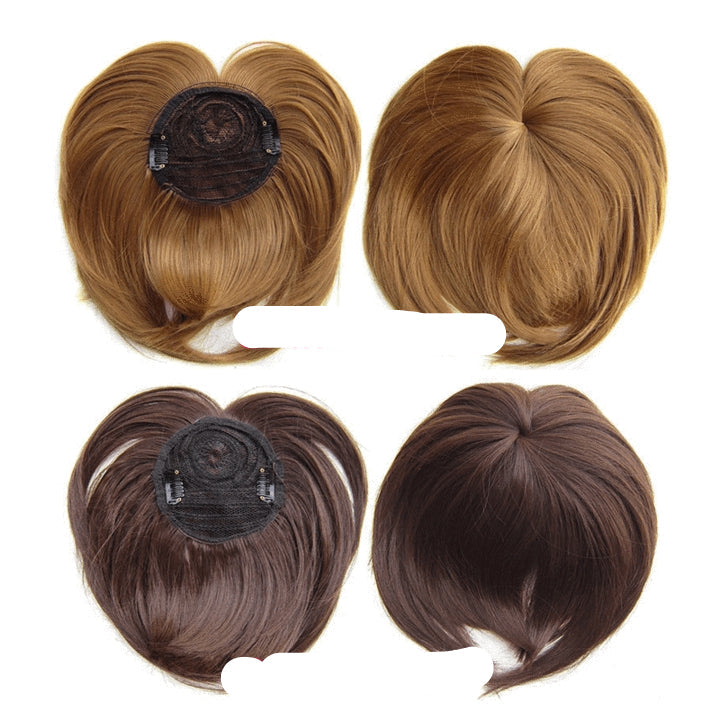 Clip-in Haarstuk Kort Haar Volume Synthetisch Fiber 10 Kleuren Natuurlijke Look Eenvoudig Bevestigen | Sansoti