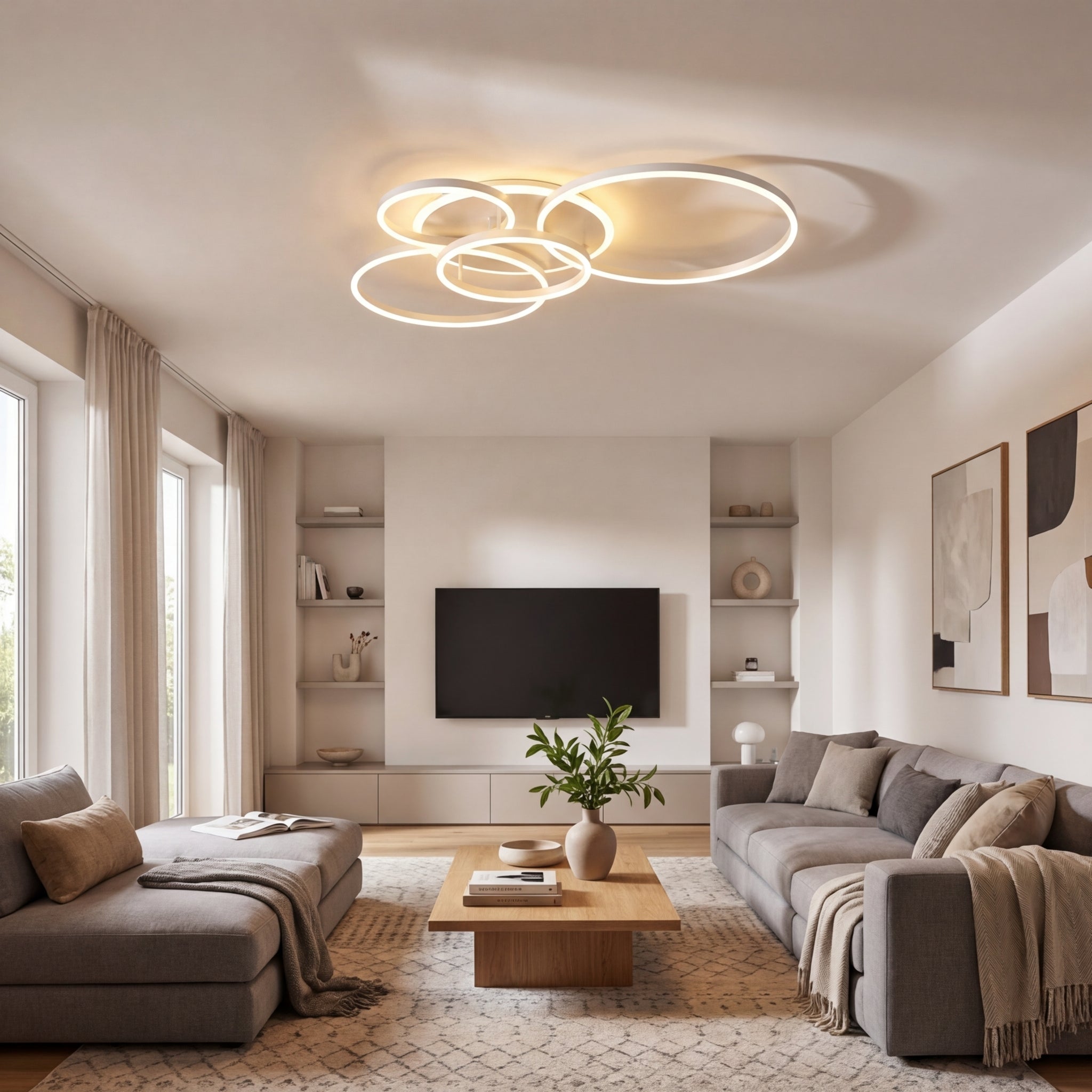 Minimalistyczna aluminiowa lampa wisząca E27 z LED, regulowana, nowoczesny design do jadalni, sypialni i kącika do czytania | Sansoti