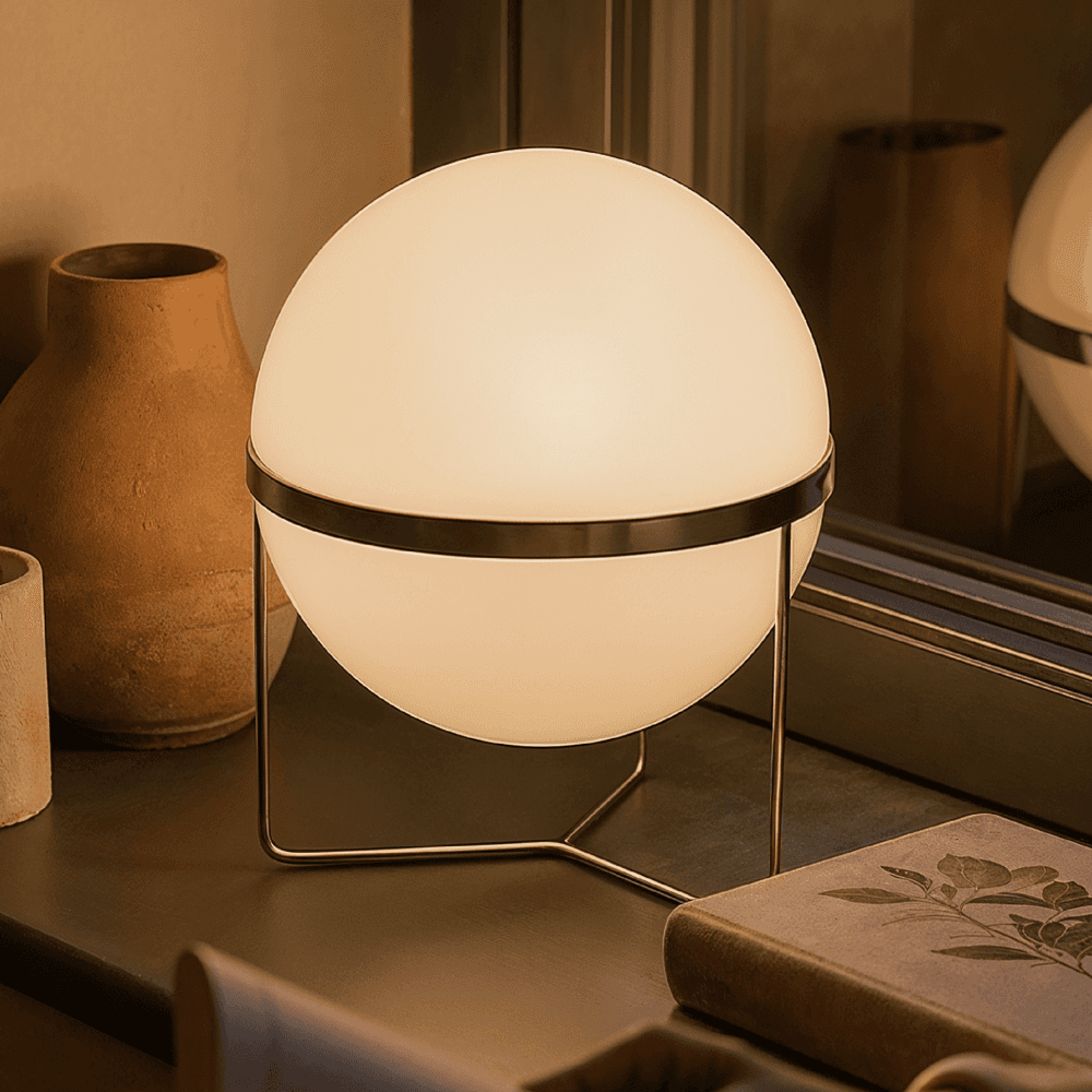 Rasu Minimalistische Stehlampe aus massivem Stahl mit stabilem Fuß | Restfield