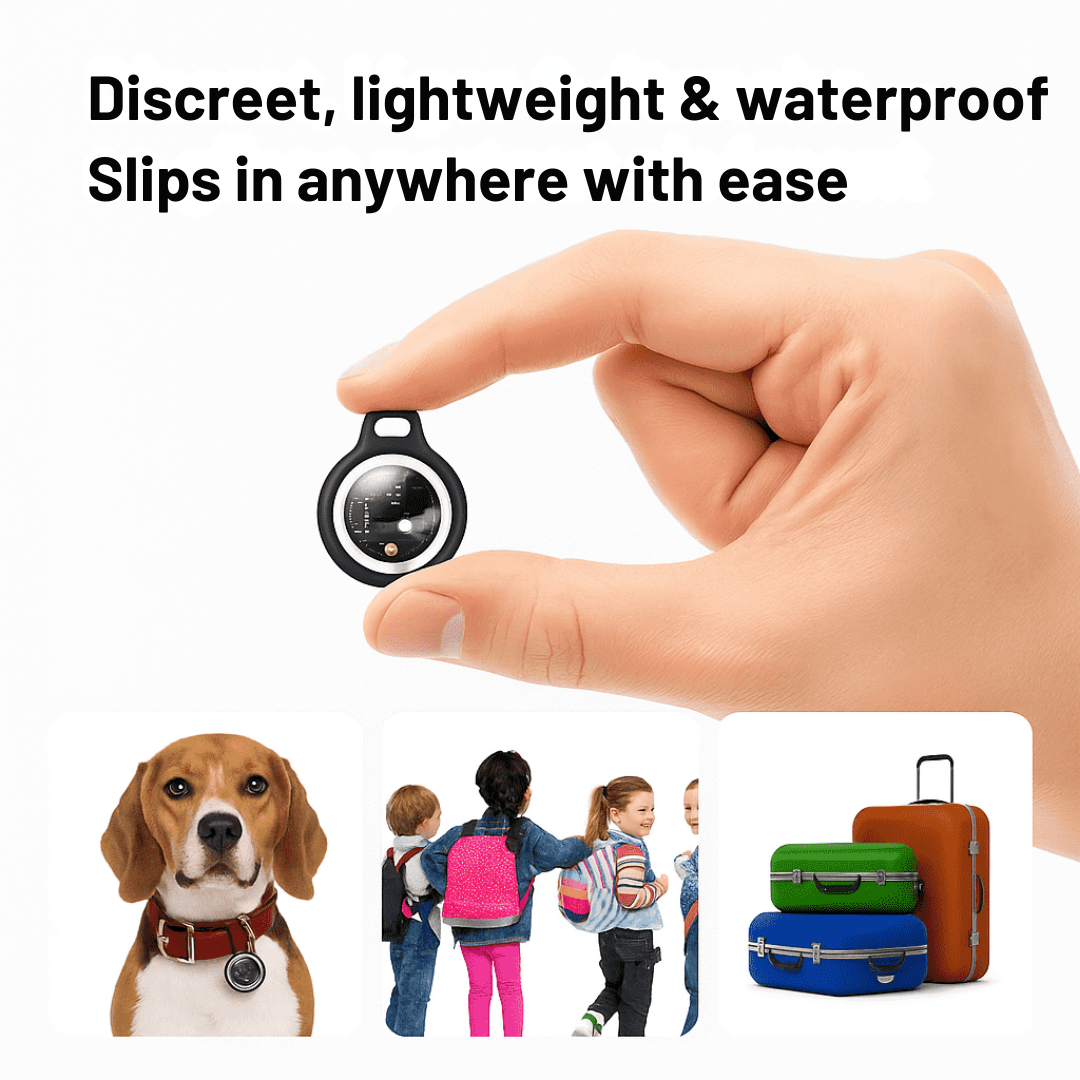 GPS Tracker for Seniors Real-Time Location Tracking Waterproof No Subscription with iOS Support | Sansoti