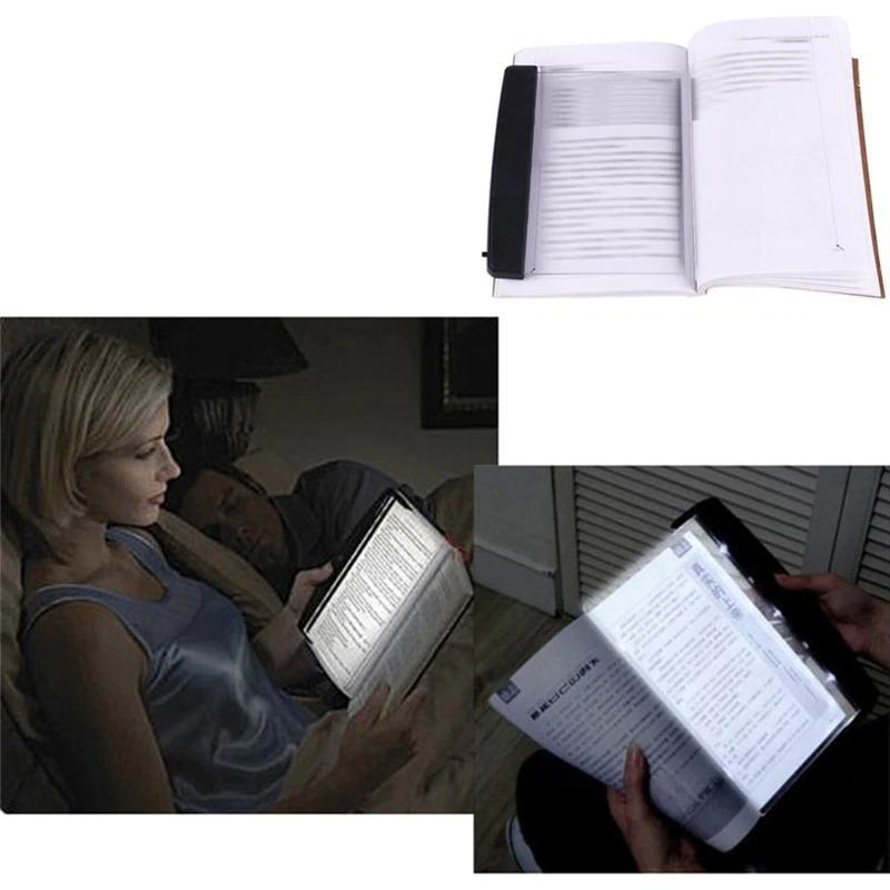 Oplaadbare LED Leeslamp met Magnetische Clip Flexibel Wit Leeslicht voor Boeken E-readers Tablets | Sansoti