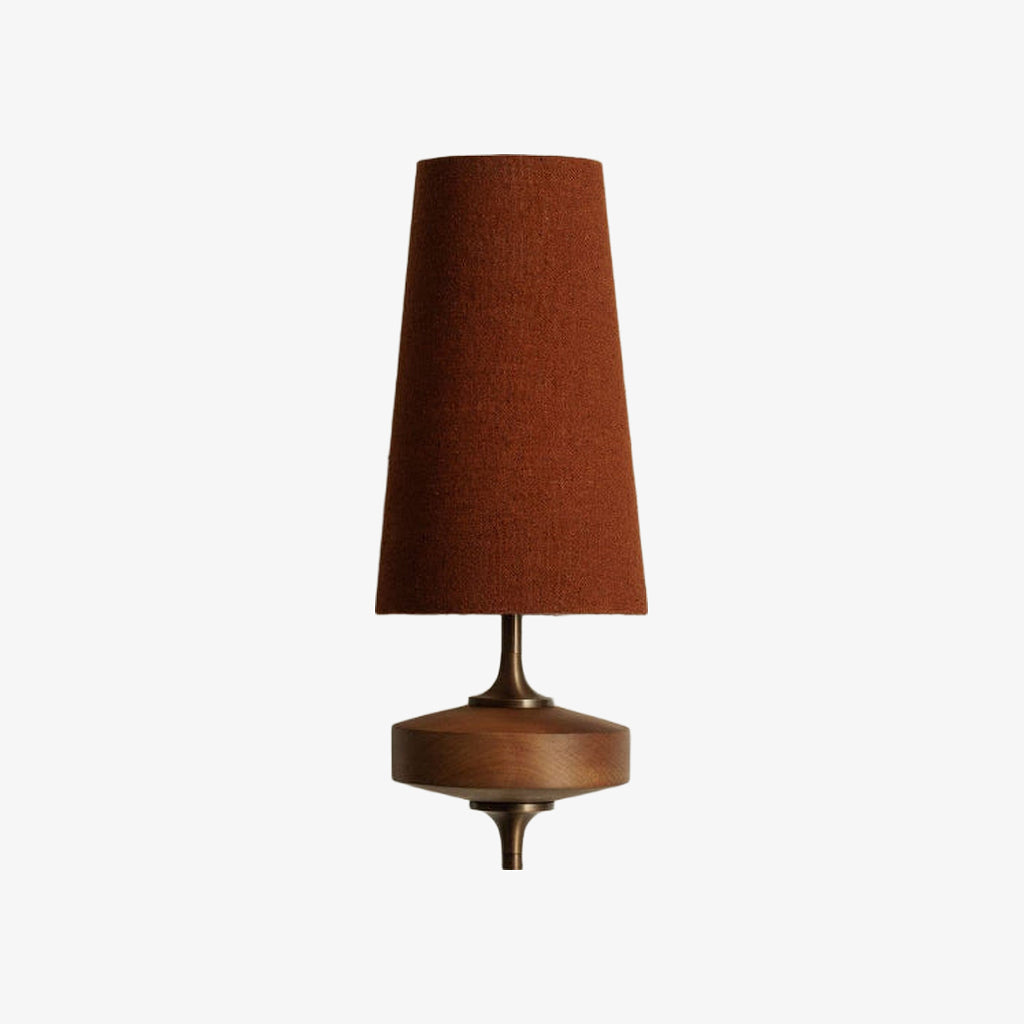 Retro Wandlamp met Stoffen Kap – Vintage Verlichting voor Slaapkamer | Sansoti