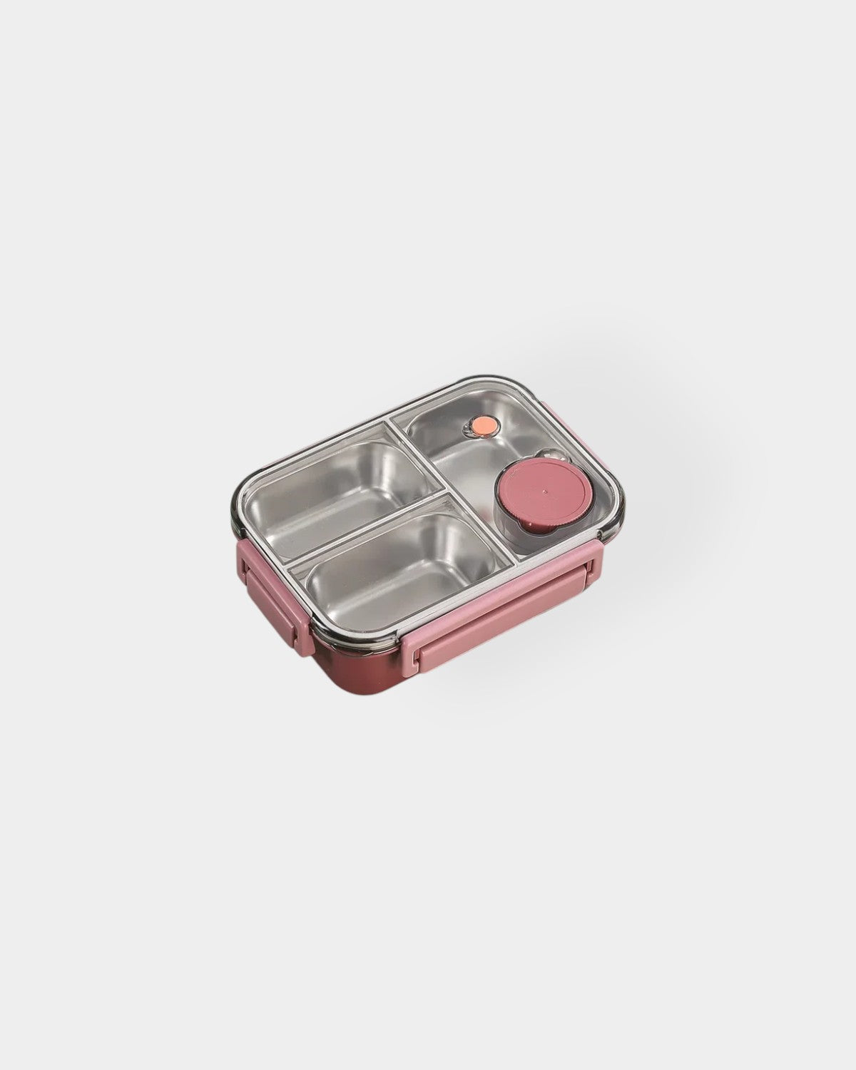 Geïsoleerde Lunchbox met Compartimenten - Warmhoudbakje voor Onderweg Groen Rood Blauw 2 of 3 Vakken - Premium Maaltijdcontainer Werk School Picknick | Sansoti