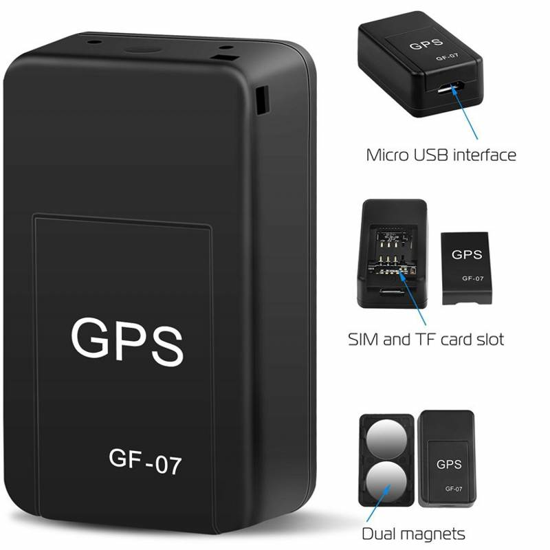 Mini Draagbare Magnetische GPS Tracker voor Voertuigen en Personen | Compacte Real-Time Locatie Volgsysteem met Spraakopname en 12 Dagen Standby | Sansoti