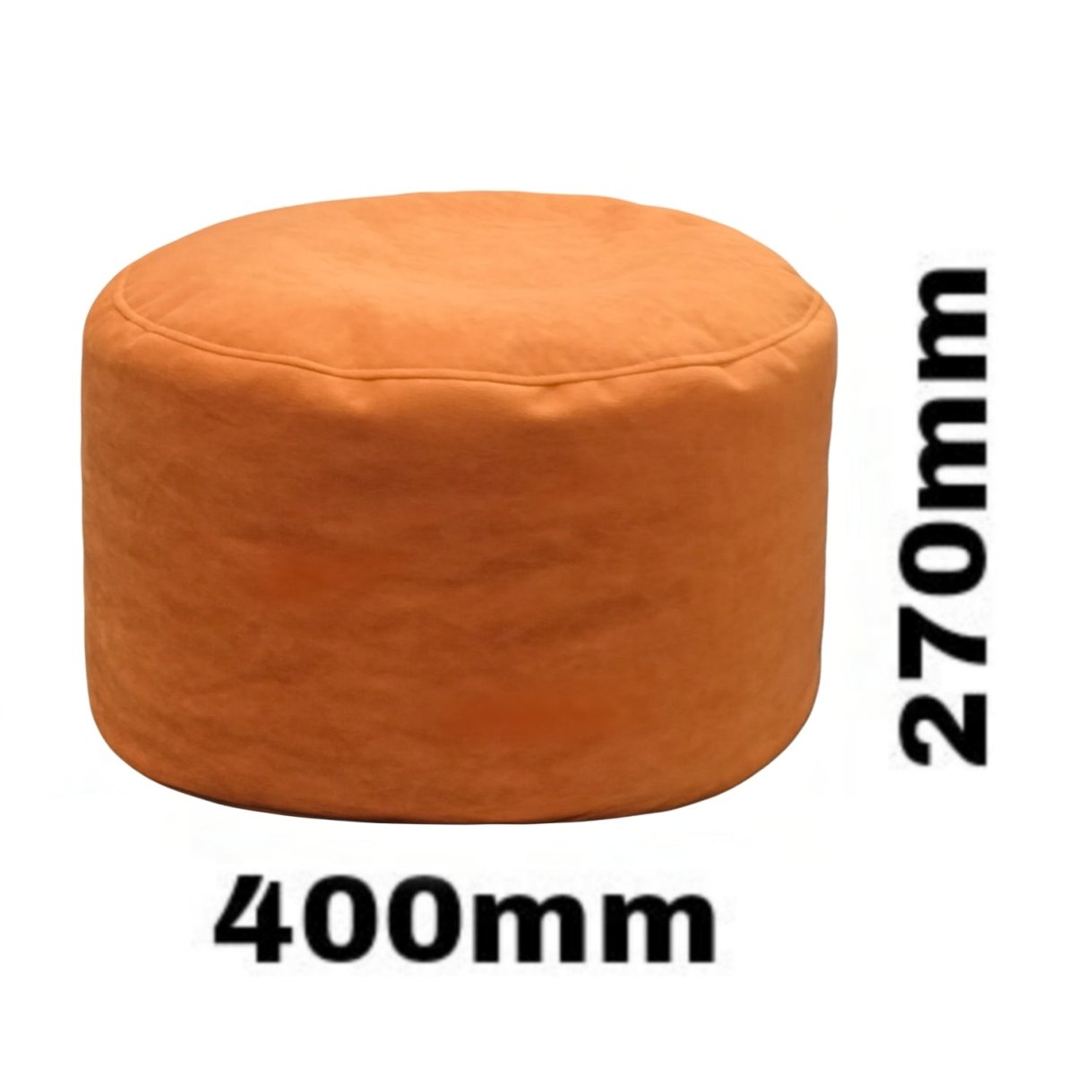Ronde Fluwelen Zitzak Velvet Loveseat Groot Premium EPS Woonkamer Slaapkamer | Sansoti
