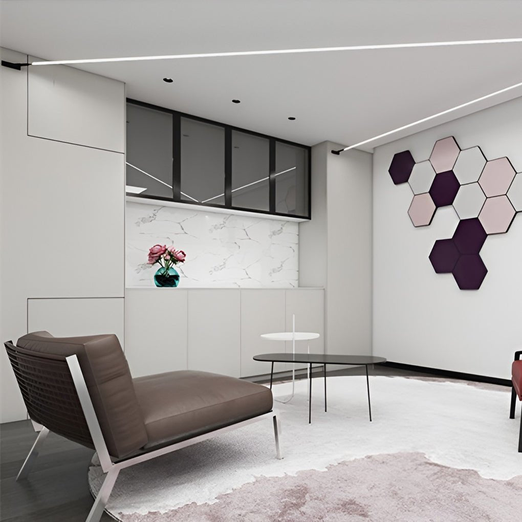 Draaibare LED Plafondlamp 360° Modern Dimbaar Strak Design Zwart Wit Aluminium Verlichting voor Woonkamer Keuken Kantoor | Sansoti