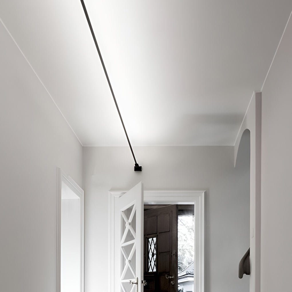 Draaibare LED Plafondlamp 360° Modern Dimbaar Strak Design Zwart Wit Aluminium Verlichting voor Woonkamer Keuken Kantoor | Sansoti